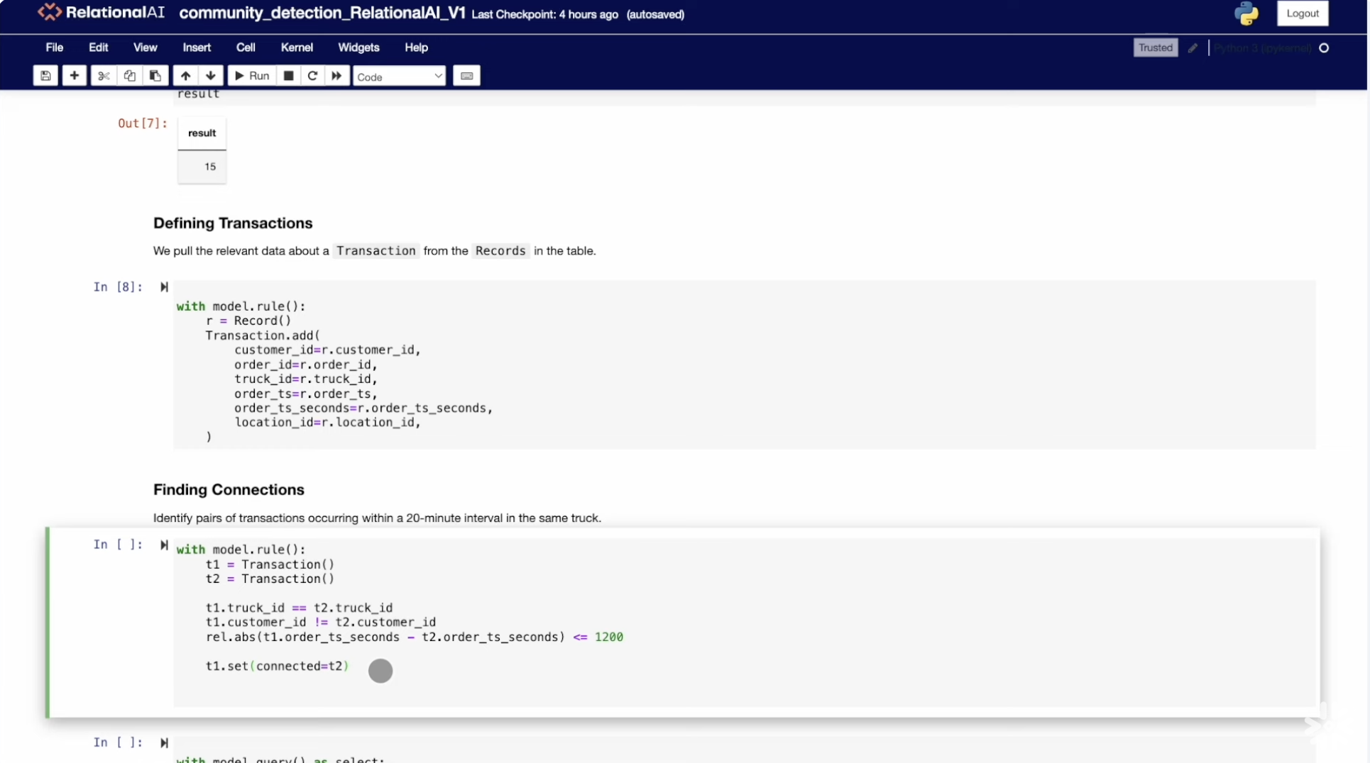 Building Your Customer Social Graph Using RelationalAI